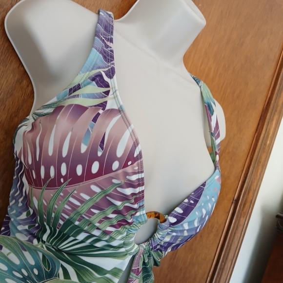 BleuRod Floral Breeze Ring Me Up X-Back sz 12 - Picture 7 of 16